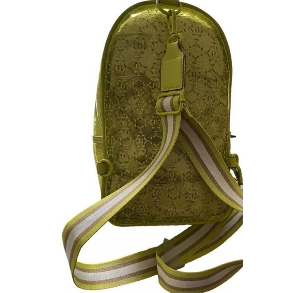 Nanette Lepore Clear Green Slingbag